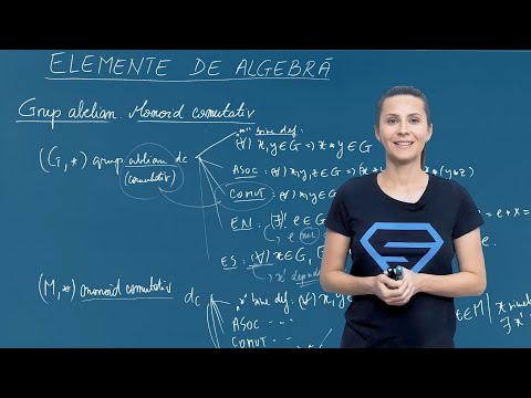 Structuri algebrice. Grupuri și monoizi: definiții și proprietăți - Clasa a XII-a