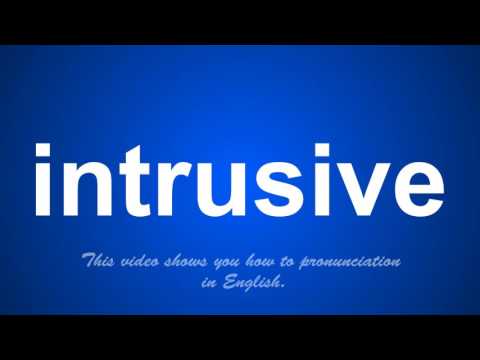 the correct pronunciation of intuitive in English.