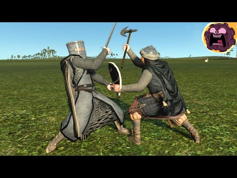 Teutonic Knights VS Elite Infantry | Total War: Rome II MEDIEVAL 1100 AD