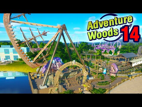 The KRAKEN Strikes! Oh my!  - Adventure Woods Ep. 14 | Planet Coaster