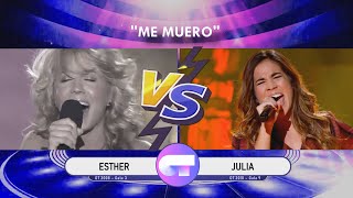 OT BATALLAS | Me Muero | Esther Aranda VS. Julia Medina