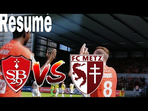 Stade Brestois 29 - FC Metz (4-2) Résumé (BREST - FCM) 2019 2020