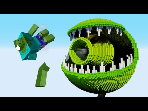 Minecraft vs PvZ – PEA POD | SNAP PEA