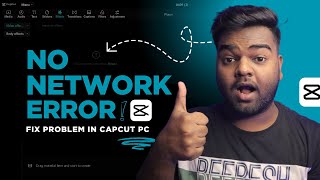 How to Solve No Network/No Internet Connection Problem Capcut PC & Laptop