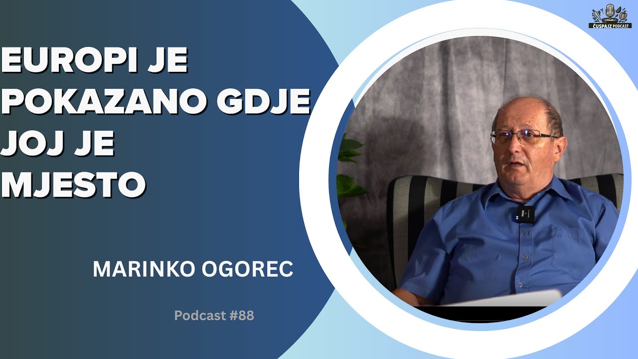 PODCAST ČUŠPAJZ #88 - MARINKO OGOREC - Novi svjetski poredak je tu ,treba ga shvatiti i prihvatiti !