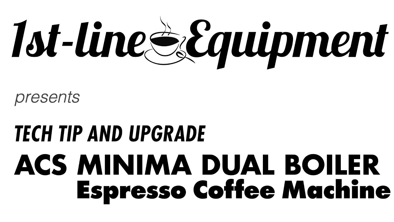 Tech Tip and Upgrade on the ACS Minima