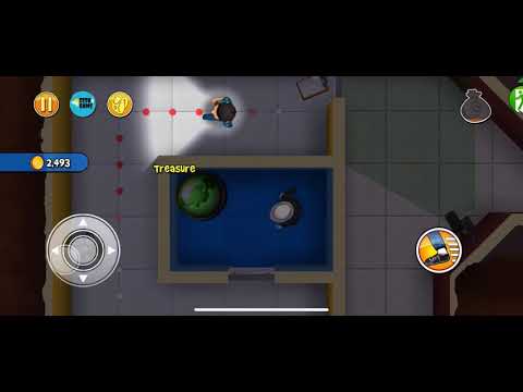 Robbery Bob: CHAPTER 9 - EXTRAS Level 9 , 100% iOS/Android Walkthrough