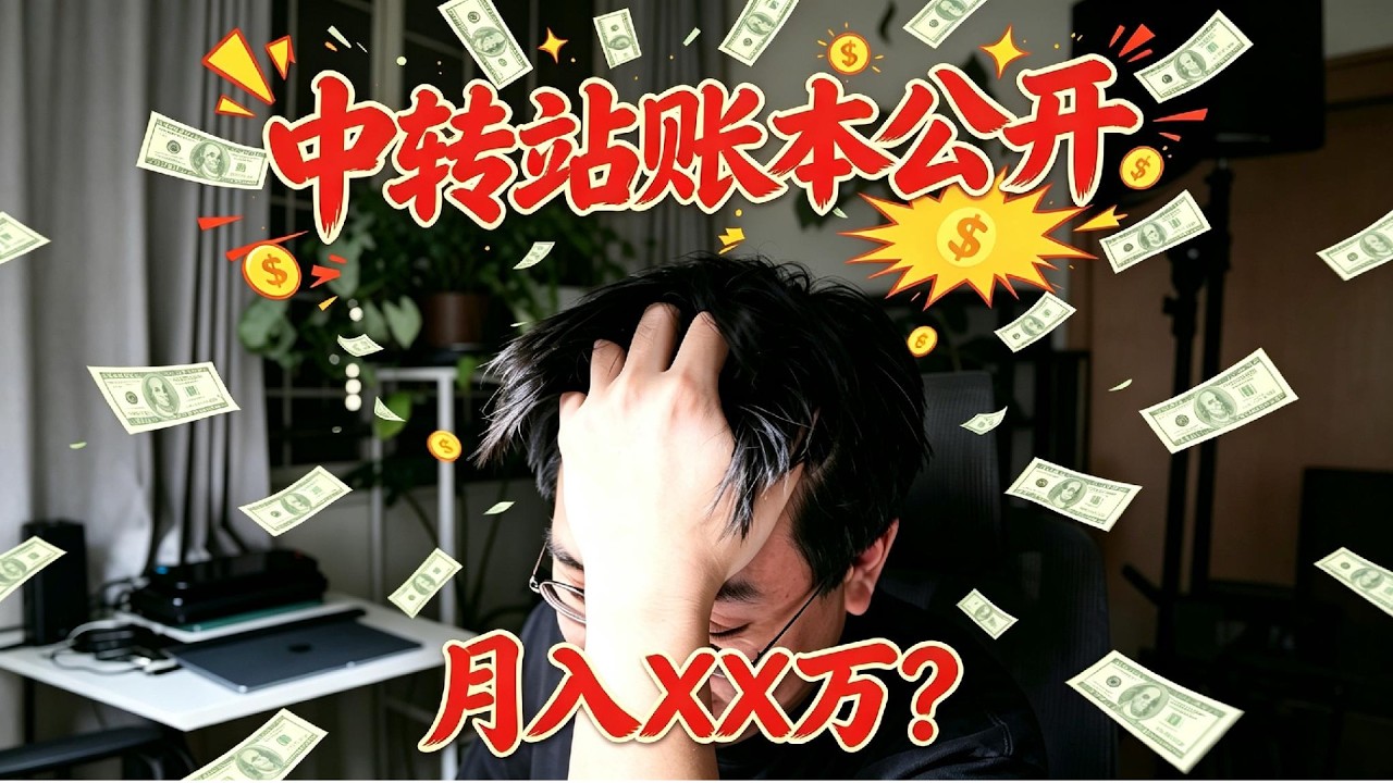 公开账本:做 AI 中转站的第一个月到底赚了多少钱?