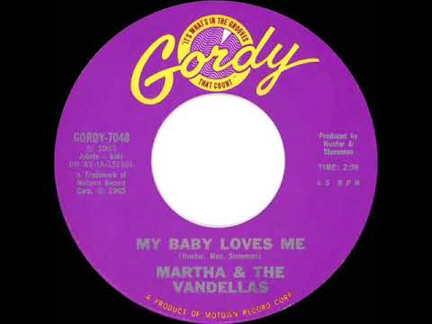 1966 HITS ARCHIVE: My Baby Loves Me - Martha & The Vandellas (mono)