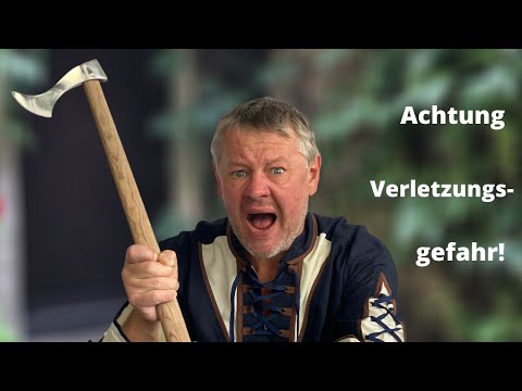 Echte Mittelalter - Wurfaxt im Test