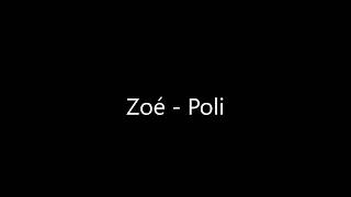 Zoé - Poli [LETRA]