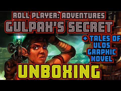 Unboxing - Roll Player Adventures: Gulpax's Secret [KICKSTARTER]