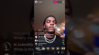 Smino plays unreleased song on live stream *LEAKED*