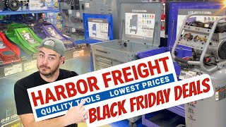 Best BLACK FRIDAY DEALS at HARBOR FREIGHT 2025