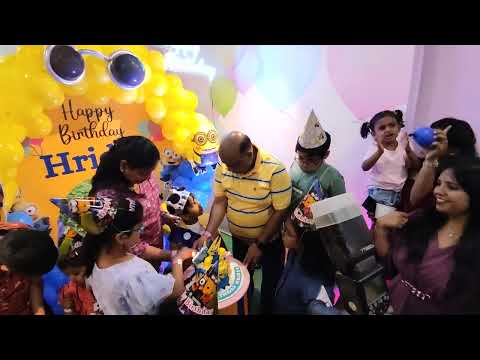 Hriday birthday cake cutting May23