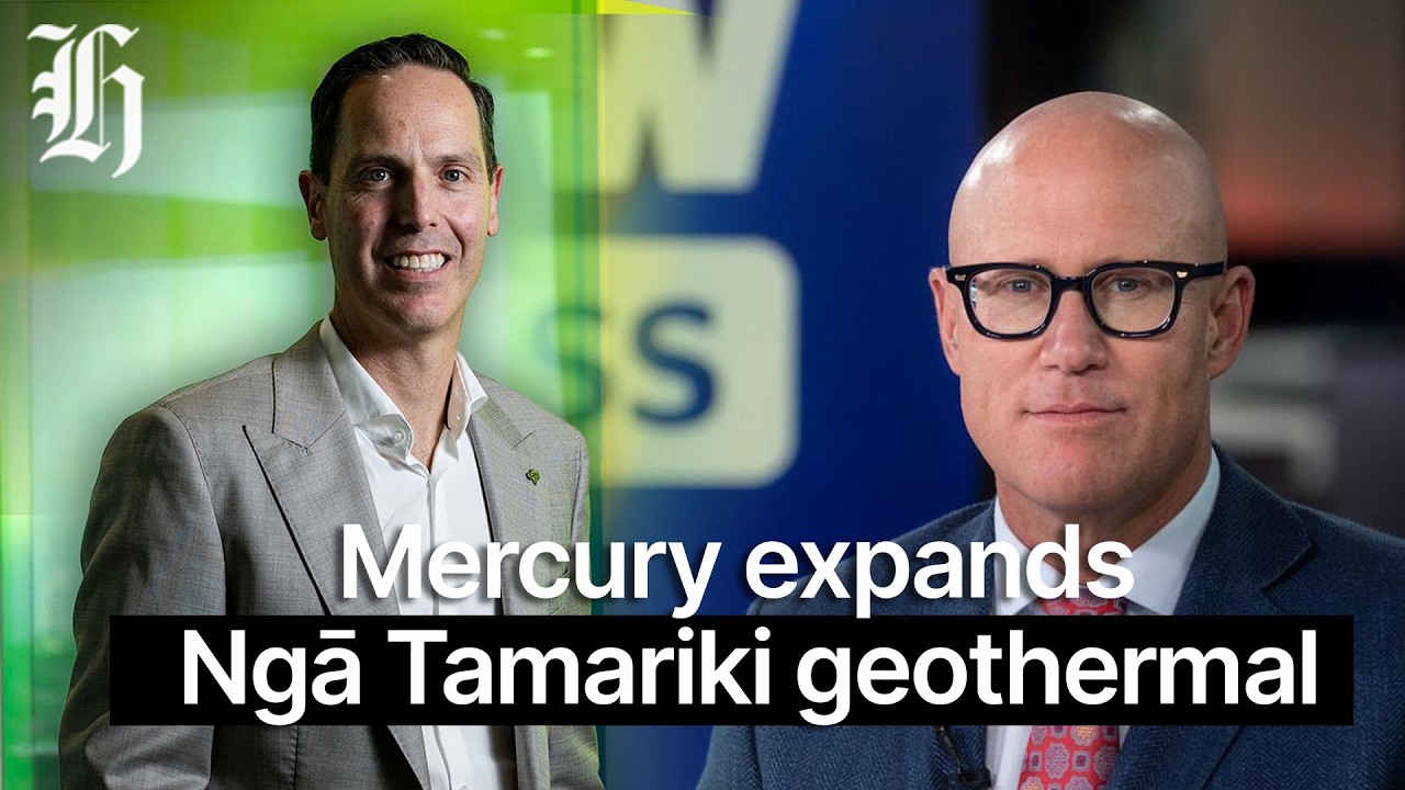 Stew Hamilton CEO Mercury NZ | Herald NOW