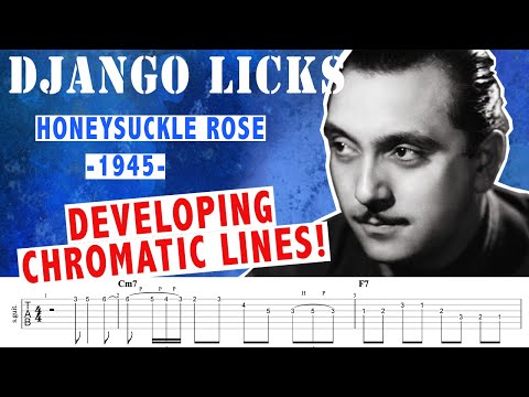 DJANGO LICKS - Honeysuckle Rose | Gypsy Jazz Hangouts