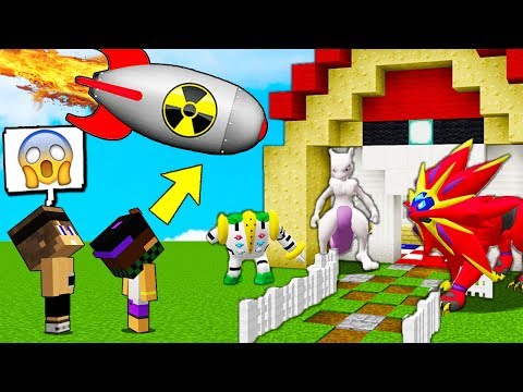 BOMBA ATOMICA vs CASA POKEMON! - Minecraft ITA