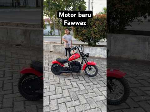 Motor baru Fawwaz 🔥