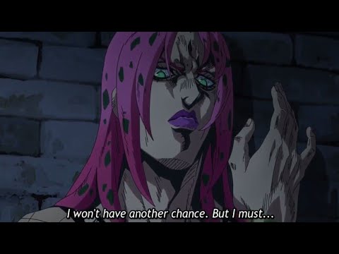 Jojo Part 5 Episode 33 - DIAVOLO True Appearence Revealed !!!! - Sweater Removal Scene