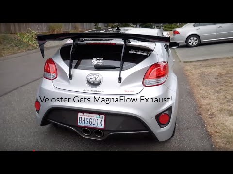 THE VELOSTER GETS A MAGNAFLOW EXHAUST!