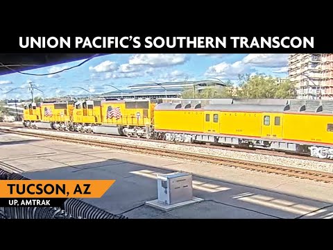 Tucson, Arizona, USA | Virtual Railfan LIVE !