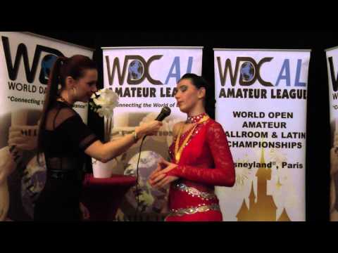 2013 WDC AL World Championship   Amateur Solo Latin   Winners Interview