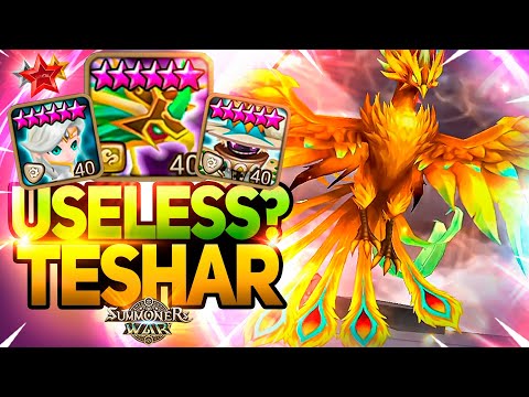 300 SPD TESHAR SHOCKS ENEMIES in Summoners War