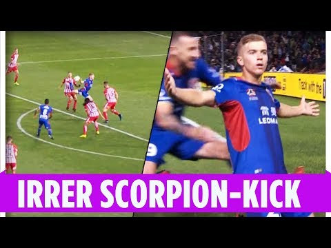 Tor des Jahres - Scorpion-Kick von Riley McGree I Hyundai A-League