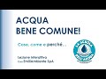 Acqua Bene Comune - La Scuola dell'Acqua