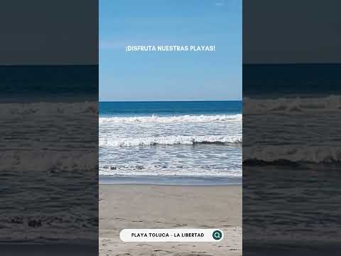PLAYA TOLUCA, LA LIBERTAD, EL SALVADOR.