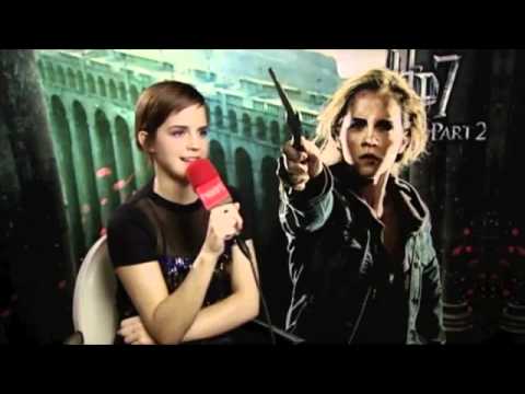 Deathly Hallows Part 2 - press junkets: Emma Watson by Jamei & Harriet