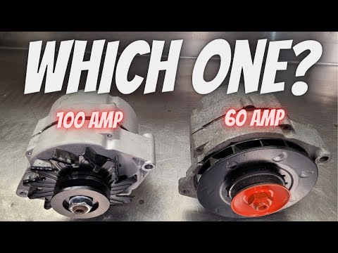 HOW TO CHOOSE THE CORRECT ALTERNATOR - SQUARE BODY CHEVY C10 BUILD