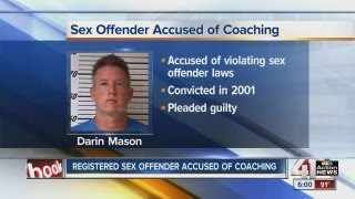 Sex offender caught coaching youth team