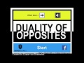 Duality Of Opposites Walkthrough