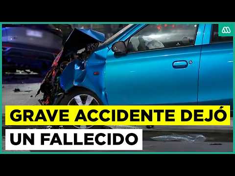 Accidente de tránsito en San Joaquín terminó con un fallecido y varios heridos graves