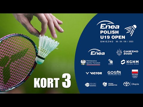 ENEA Polish Open U19 - 07.09.2023r. - kort 3