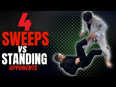 4 Ways to Sweep Anyone Vs Standing Opponents( Beginners Must Know it)