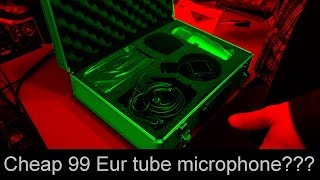 Video thumbnail for Cheap 99 Eur tube microphone - JustMusic.de - Behringer T1 teardown by BMR Studio