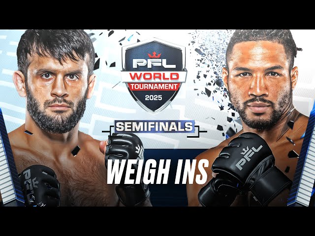 PFL Semifinal Weigh-Ins: Rabadanov, Carmouche, Barnaoui Ready for War MMAtown blog post image: PFL Semifinal Weigh-Ins: Rabadanov, Carmouche, Barnaoui Ready for War