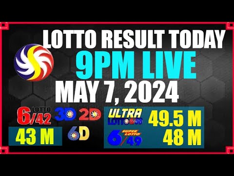 Lotto Result Today May 7, 2024 9pm Ez2 Swertres