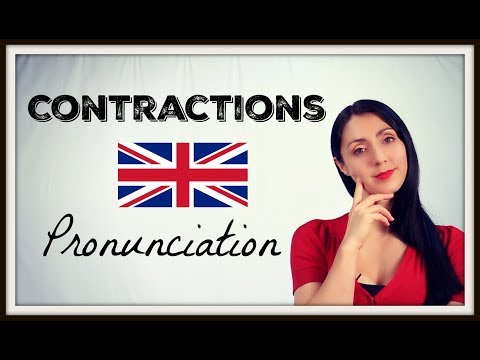 CONTRACTIONS in ENGLISH - Complete List & Natural Pronunciation