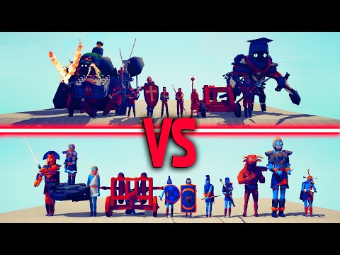 MEGA ANCIENT vs MEGA MEDIEVAL TEAM - Part 2 | TABS - Totally Accurate Battle Simulator