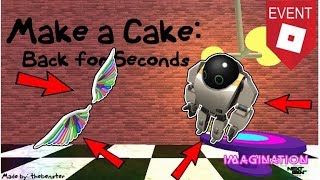 Make A Cake Roblox How To Get Wings Th Clip - 