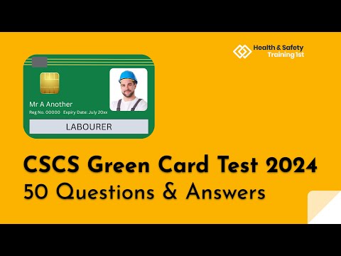 CSCS Green Card Mock Test 2024 | 50 Questions & Answers