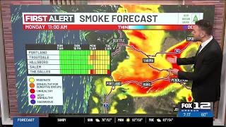 Sunday morning weather forecast (8/23)