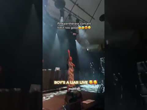 PinkPantheress LIVE Concert 😱😱**GETS CRAZY** #rap #concert #shorts