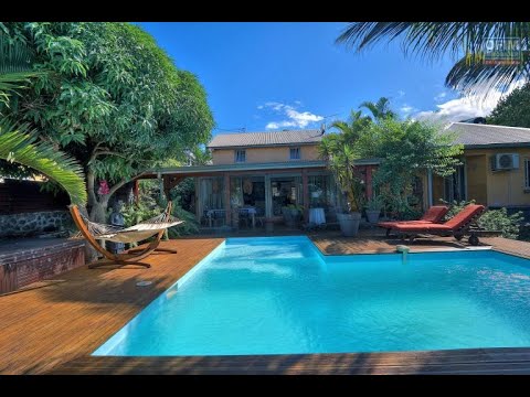 A vendre une séduisante villa T7 avec piscine aux Avirons, île de La Réunion par OFIM