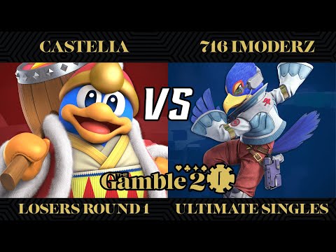 The Gamble 2 Top 8 - Castelia (King Dedede) vs. 716 iModerz (Falco) - SSBU
