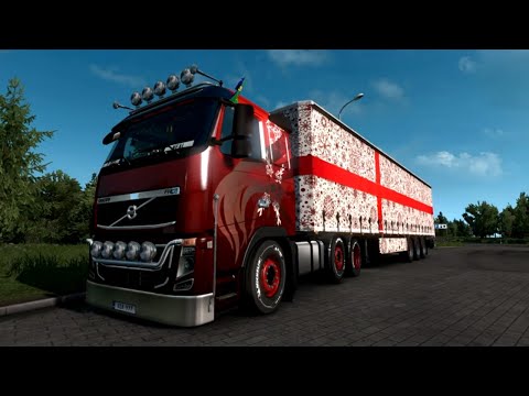 Euro Truck Simulator 2 1.33 - Volvo FH16 600 - Tallinn (EST) to Ventspils (LV)